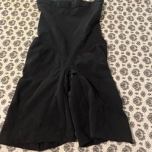 Black high-waisted spanx shorts in medium. No tags but never worn.